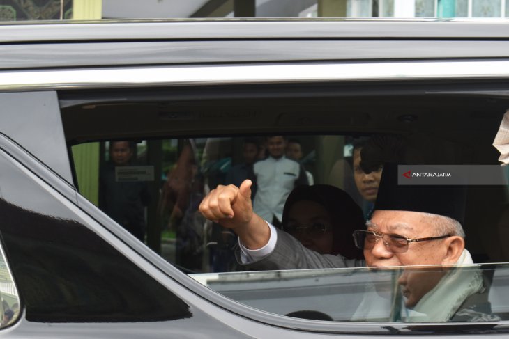 Cawapres Ma'ruf Amin Silaturahmi ke Pondok Gontor