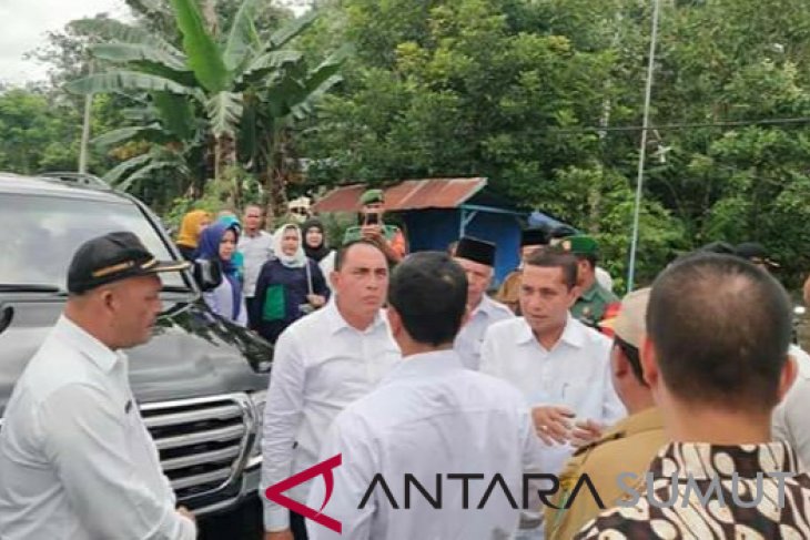 Kehadiran gubsu di Paluta diharapkan berdampak pada percepatan pembangunan