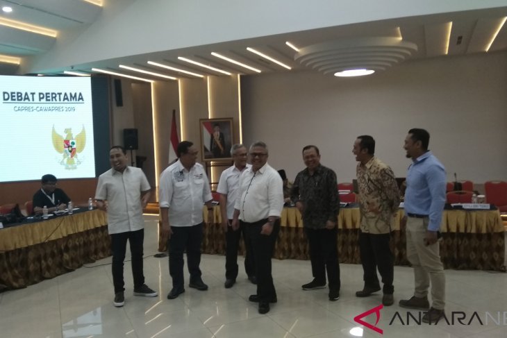 KPU bahas persiapan debat dengan timses capres-cawapres