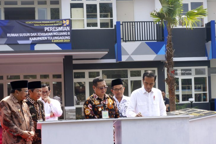 Presiden Resmikan Rusunawa Tulungagung