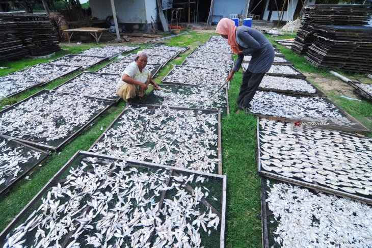 Produksi Ikan Kering Turun