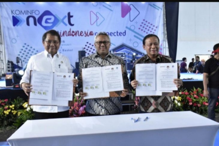 Kominfo gandeng Bawaslu-KPU lawan hoax jelang Pemilu