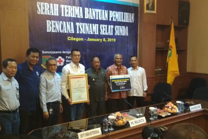 Chandra Asri Bantu Korban Tsunami Di Pandeglang Rp500 Juta