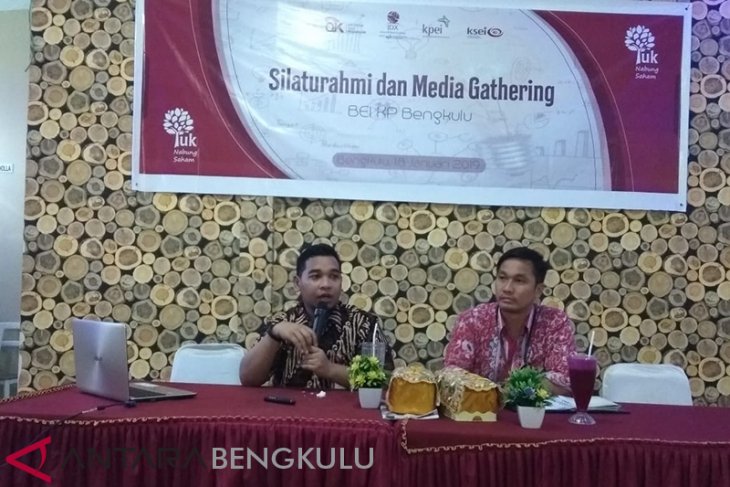 Transaksi investor saham Bengkulu capai Rp2,3 triliun