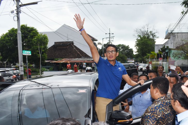 Kampanye Cawapres Sandiaga Uno