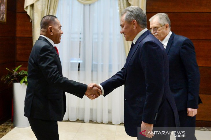 Indonesian, Russian ministers meet to strengthen defense relations