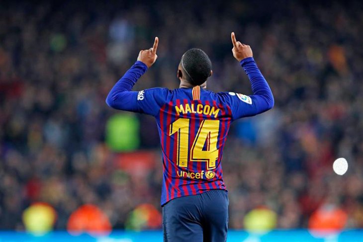 Gol Malcom selamatkan Barca pada semifinal Piala Raja