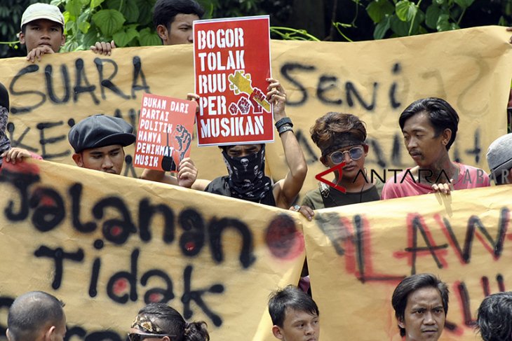 Bogor tolak RUU Permusikan 