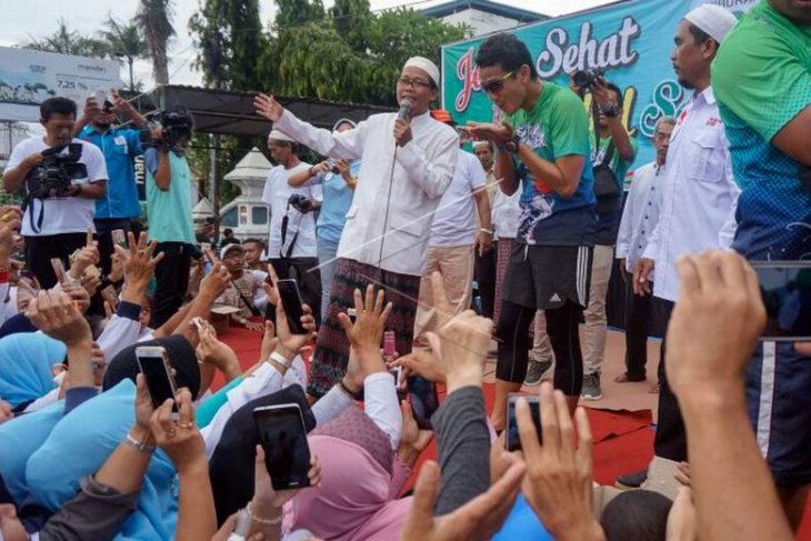 Kampanye Sandiaga Uno