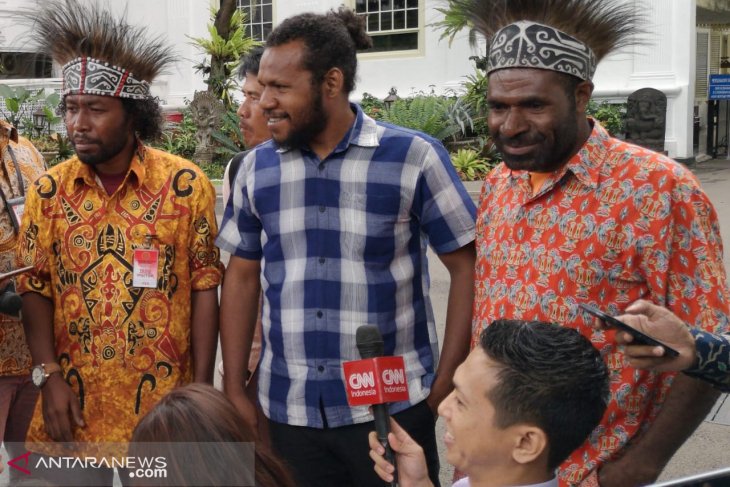 Jokowi receives laid-off employees of Freeport Indonesia