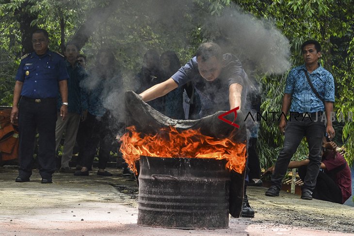 Simulasi penanganan kebakaran rumah sakit 