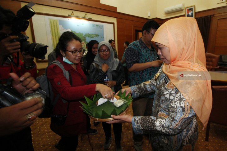 Hari Pertama Kerja Gubernur Jawa Timur