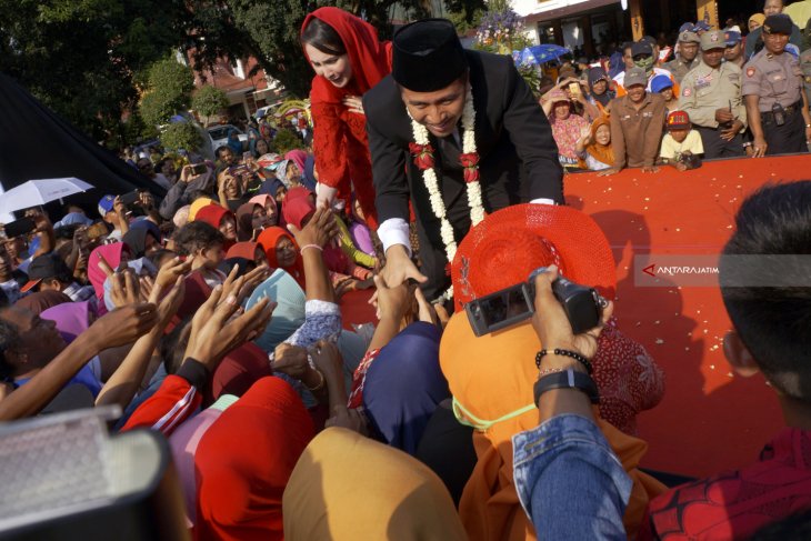 Wagub Jatim Pamit Kepada Warga Trenggalek