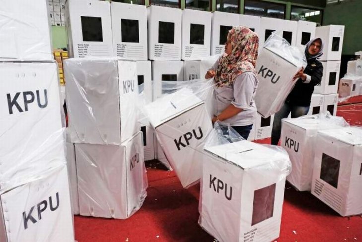 Penyimpanan kotak suara pemilu