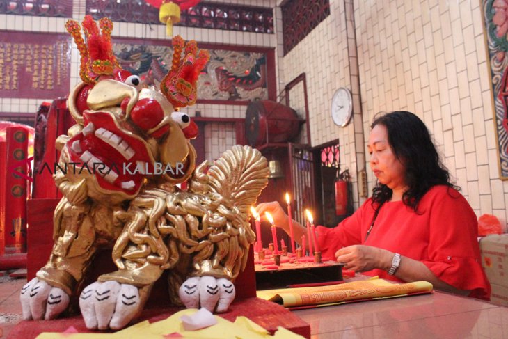 Patung Barongsai Gula Khas Cap Go Meh