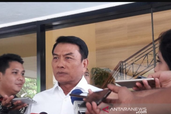 Moeldoko: jabatan TNI aktif di kementerian hanya sementara