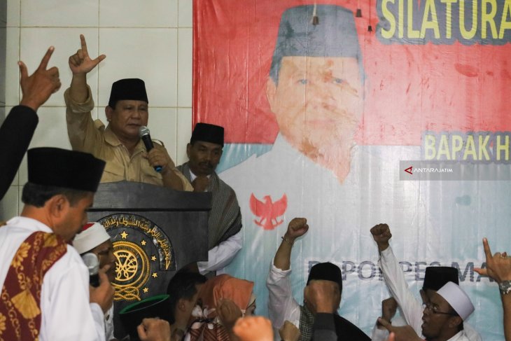 Silaturahmi Prabowo Subianto Di Surabaya