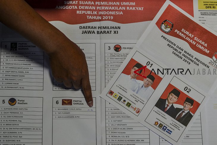 Surat suara Pilpres tidak layak pakai 