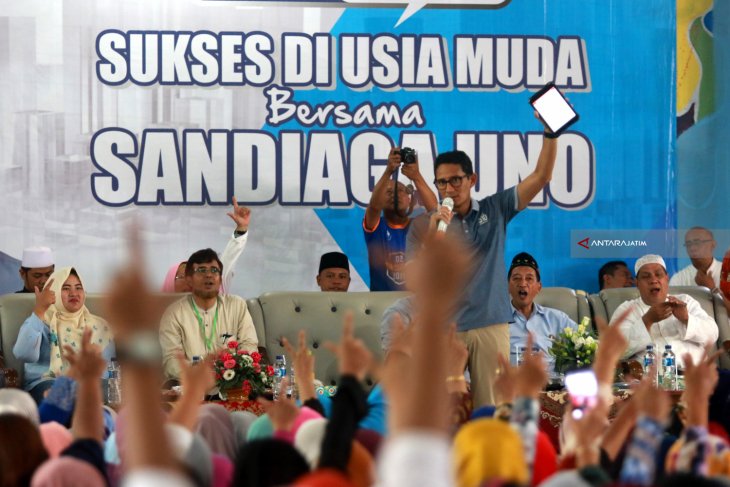 Kunjungan Sandiaga Uno di Banyuwangi