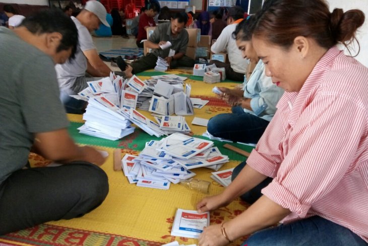 KPUD Pematangsiantar lipat 548.043 surat suara