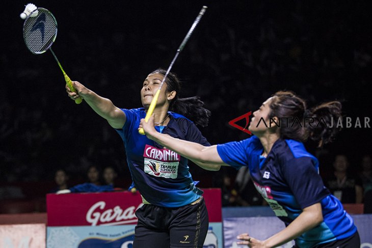 Final ganda putri Djarum Superliga Badminton