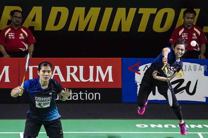 Final ganda putri Djarum Superliga Badminton