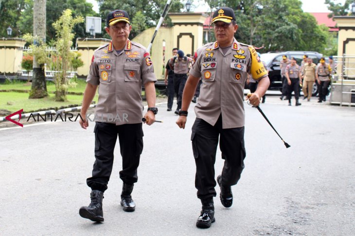 Kunjungan kerja Kapolri di Kalbar