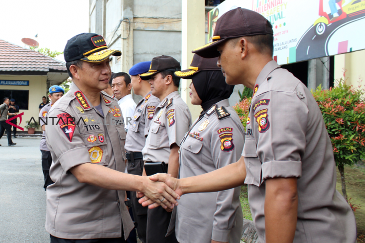 Kunjungan kerja Kapolri di Kalbar