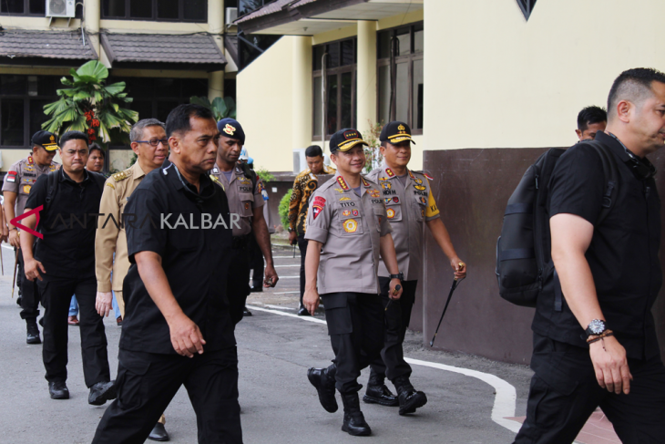 Kunjungan kerja Kapolri di Kalbar