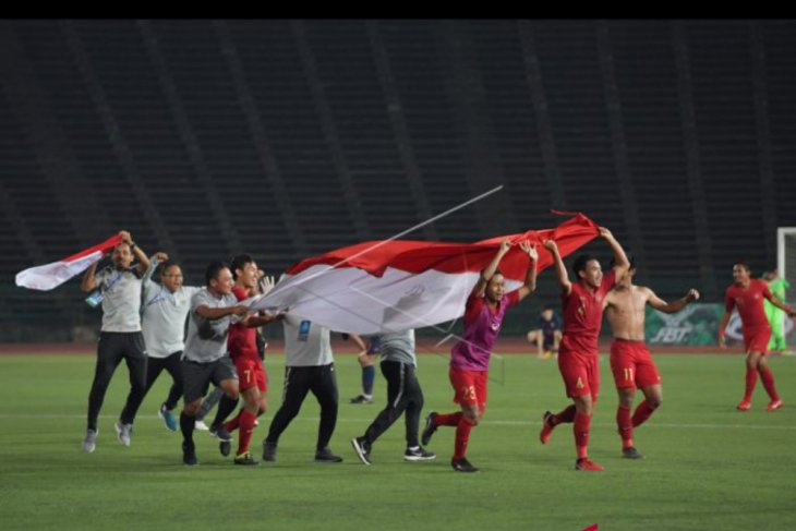 Timnas Indonesia juarai Piala AFF U-22