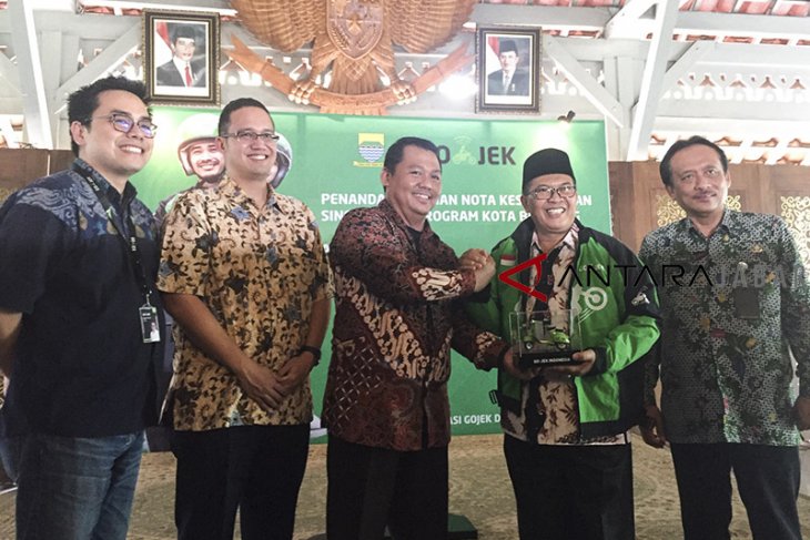 Go-jek dukung perkembangan perekonomian Kota Bandung