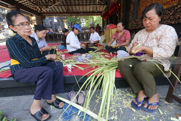 Persiapan Upacara Melasti