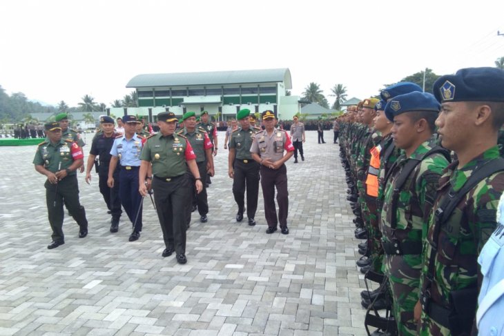 Pangdam XIII/Merdeka Pimpin Apel Pengamanan Kunjungan Presiden