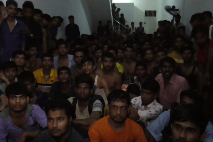 Imigran gelap asal Bangladesh diangkut pada malam Imlek