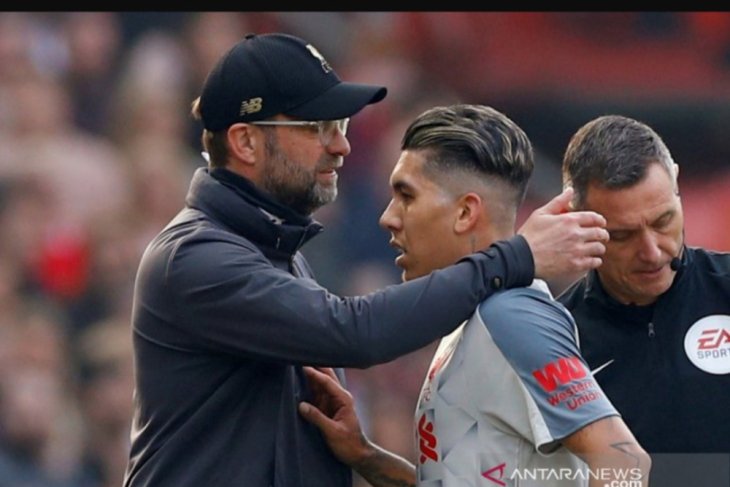 Jelang Derby Merseyside, Klopp belum bisa pastikan kebugaran Firmino