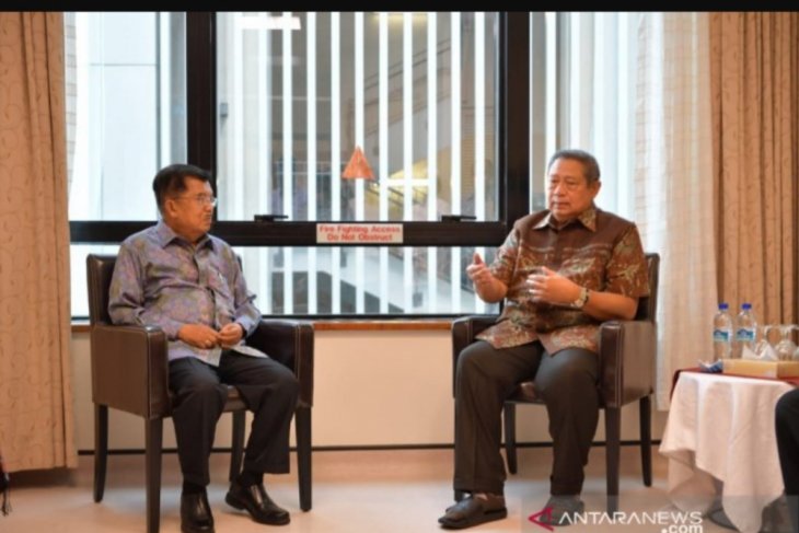 Wapres Jusuf Kalla sampaikan doa kesembuhan untuk Ani Yudhoyono