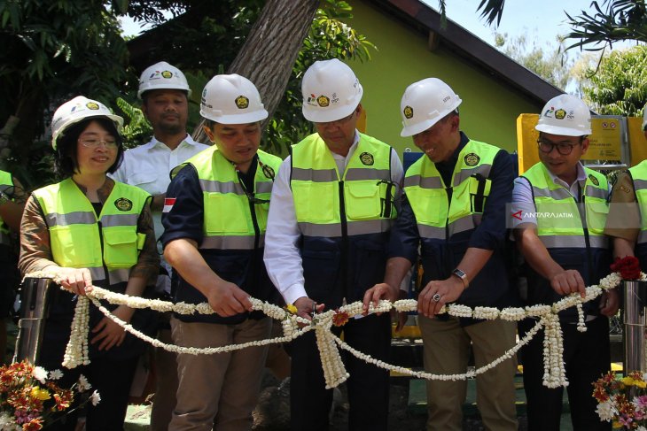 Peresmian Jaringan Gas Rumah Tangga