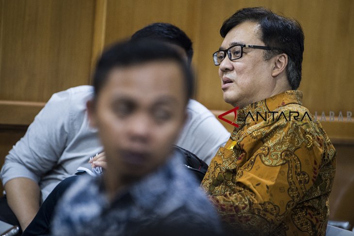 Sidang putusan Billy Sindoro 