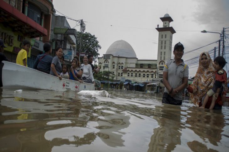 flooding in Bandung 