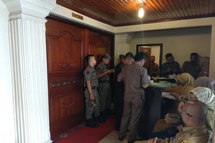 Rapat evaluasi program pencegahan korupsi oleh KPK di Jambi digelar tertutup