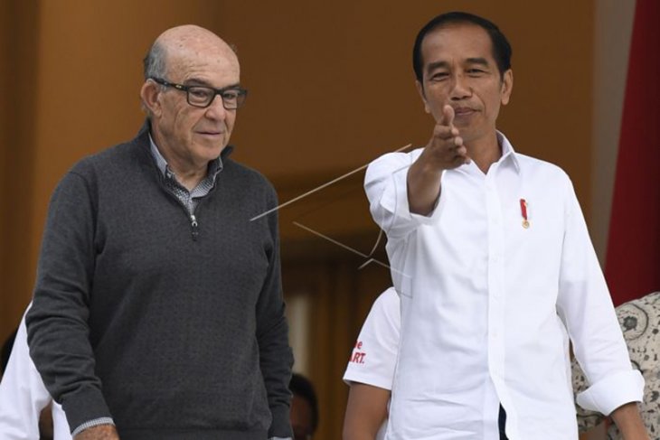 Jokowi Terima CEO Dorna Sport