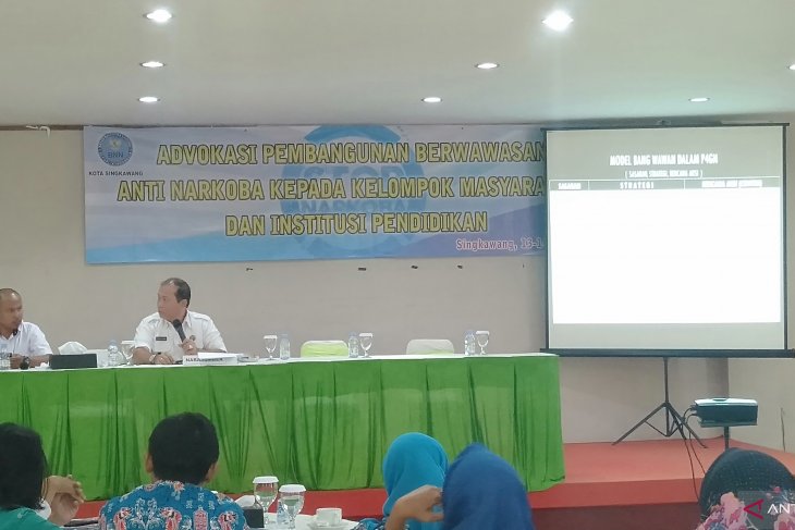 BNN Kota Singkawang advokasi pembangunan berwawasan anti-narkoba