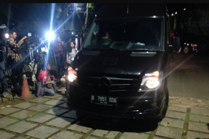 AHY sambangi kediaman Prabowo di Kertanegara