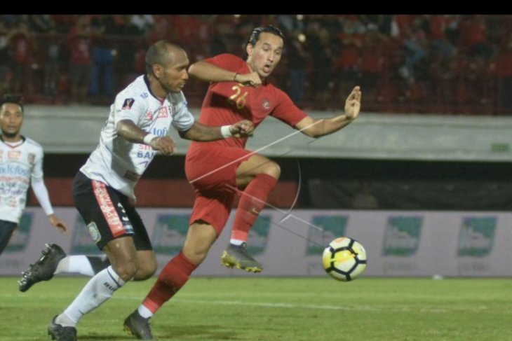 Uji coba Timnas U-23 lawan Bali United