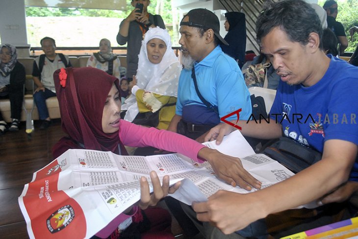 Sosialisasi Pemilu 2019 untuk disabilitas 