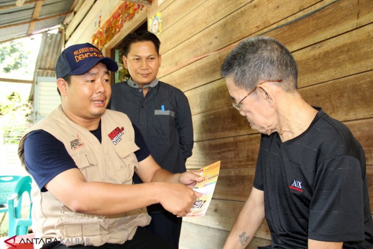 Relawan demokrasi sosialisasi Pemilu 2019