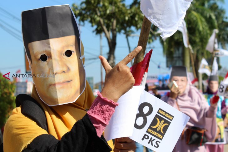 PKS Sambut Capres Prabowo di Pontianak