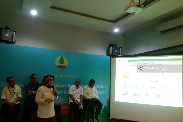 Seluas 42.755 hektare ekosistem gambut Kalbar telah direstorasi