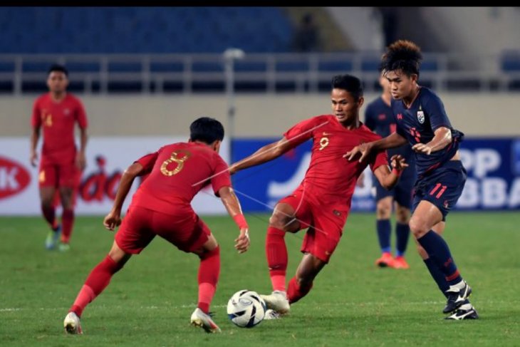 Timnas U-23 Indonesia kalah dari Thailand