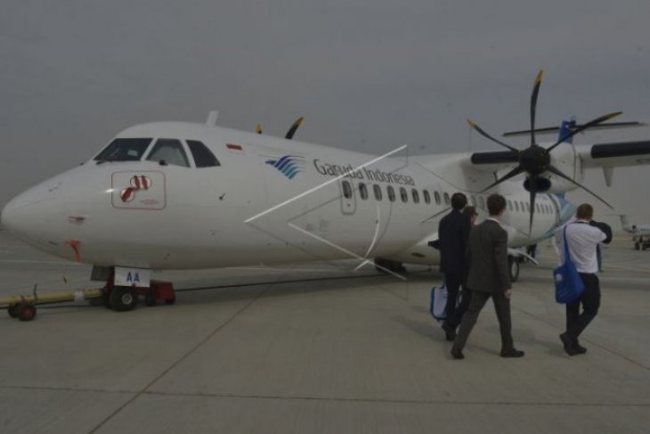 Pesawat ATR Garuda alami kerusakan